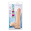 Телесный фаллоимитатор 7 inch Sensa Feel Dildo - 17,8 см.