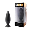 Черная большая анальная пробка Mojo Spades Large Butt Plug - 12 см.