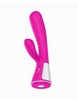 Розовый интерактивный вибратор Kiiroo Ohmibod Fuse - 18 см.