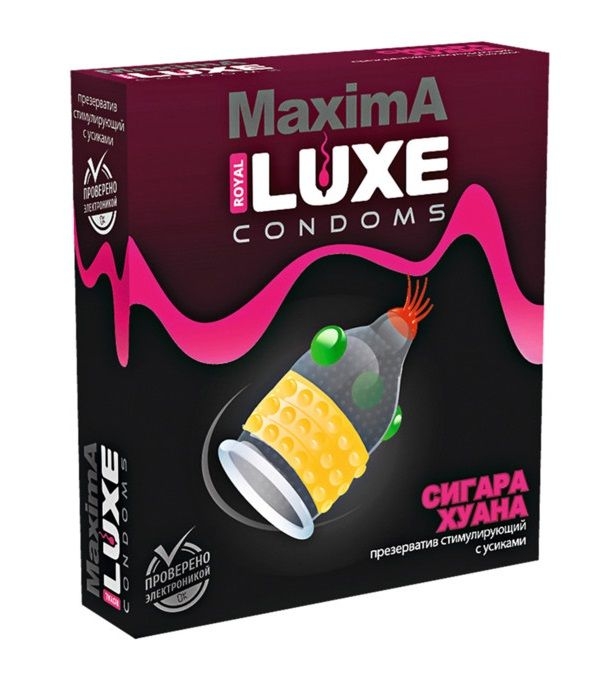 Презерватив LUXE Maxima  Сигара Хуана  - 1 шт.