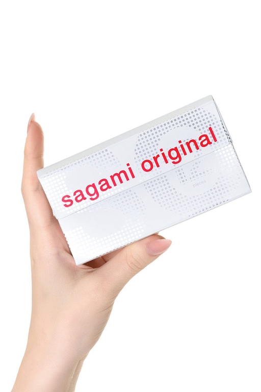 Ультратонкие презервативы Sagami Original 0.02 - 12 шт.