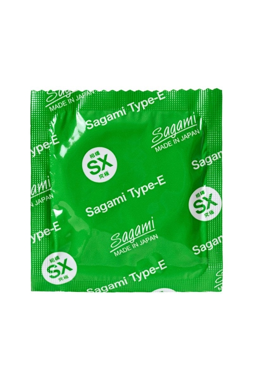 Презервативы Sagami Xtreme Type-E с точками - 10 шт.