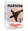 Чёрные трусики с плугом HARNESS Trapper - размер M-XL