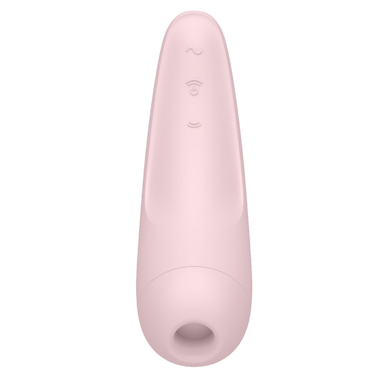 Розовый вакуум-волновой стимулятор Satisfyer Curvy 2+