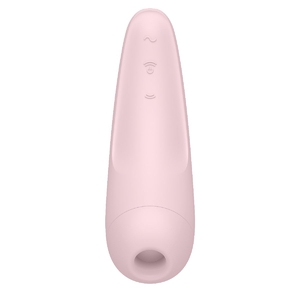 Розовый вакуум-волновой стимулятор Satisfyer Curvy 2+