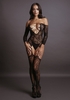 Стильный боди-комбинезон Criss Cross Neck Bodystocking