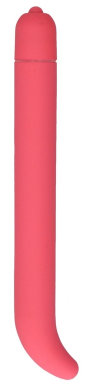 Розовый компактный вибростимулятор G-Spot Vibrator - 16 см.