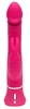 Розовый вибратор-кролик Realistic Dual Density Rechargeable Rabbit Vibrator - 25,5 см.