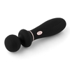 Черный вибратор So Divine Relax Portable Massage Wand - 24 см.