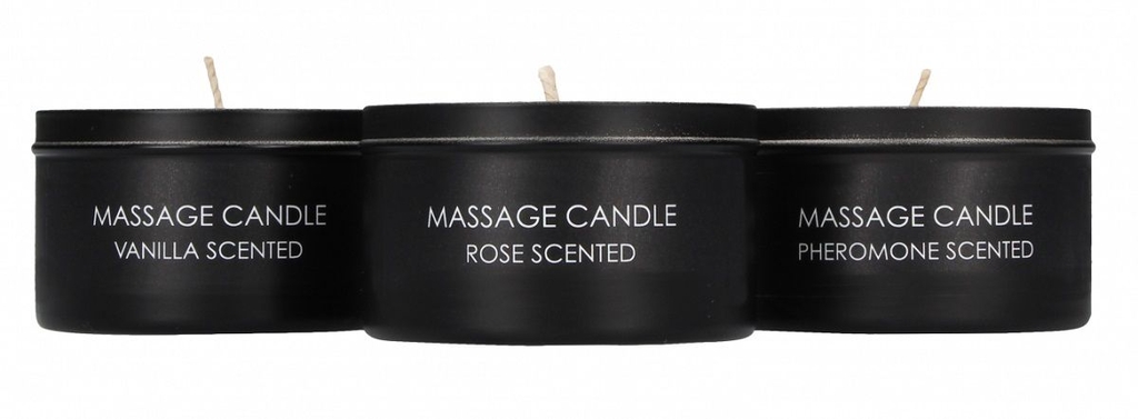 Набор из 3 массажных свечей Massage Candle Set