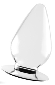 Прозрачная анальная пробка Flawless Clear Anal Plug - 11,5 см.