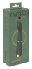 Зеленый стимулятор точки G Luxurious G-Spot Massager - 19,5 см.