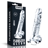 Прозрачный фаллоимитатор Flawless Clear Dildo 7.5 - 19 см.