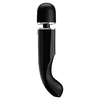 Черный вибратор-жезл Charming Massager Plus - 29 см.