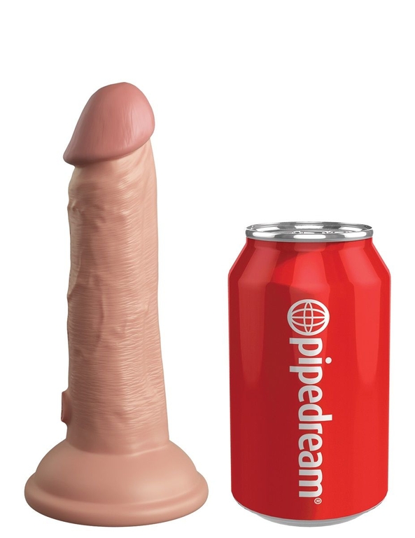 Телесный фаллоимитатор 6  Silicone Dual Density Cock - 17 см.