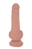 Телесный фаллоимитатор-реалистик Dual Density Dildo - 20 см.