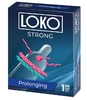 Стимулирующая насадка на пенис LOKO STRONG с продлевающим эффектом