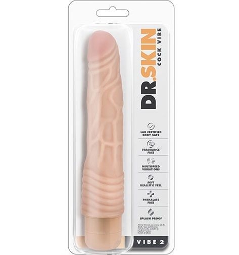 Телесный вибратор-реалистик Cock Vibe 2 - 22,8 см.