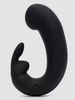 Черный мини-вибратор  кролик  Sensation Rechargeable G-Spot Rabbit Vibrator - 11,4 см.