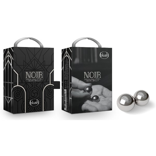 Серебристые вагинальные шарики Stainless Steel Kegel Balls