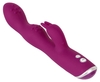 Фиолетовый вибратор A   G-Spot Rabbit Vibrator для стимуляции зон G и A - 23,6 см.