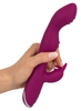 Фиолетовый вибратор A   G-Spot Rabbit Vibrator для стимуляции зон G и A - 23,6 см.