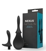 Черный анальный душ Nexus Anal Douche Set с 2 сменными насадками