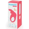 Розовое эрекционное виброкольцо Happy Rabbit Rechargeable Rabbit Cock Ring