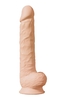 Телесный фаллоимитатор-гигант XXL Dildo - 38 см.