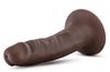 Коричневый фаллоимитатор-реалистик 5 Inch Posable Dildo - 13,9 см.