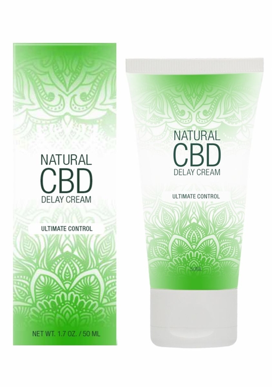 Крем-пролонгатор Natural CBD Delay Cream - 50 мл.