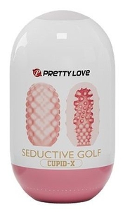 Розовый мастурбатор-яйцо Seductive Golf