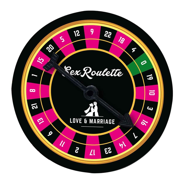 Настольная игра-рулетка Sex Roulette Love   Marriage