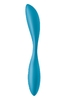 Синий гибкий вибратор Satisfyer G-Spot Flex 1 - 19,5 см.