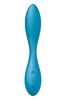 Синий гибкий вибратор Satisfyer G-Spot Flex 1 - 19,5 см.