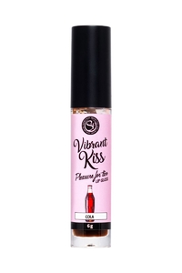 Бальзам для губ Lip Gloss Vibrant Kiss со вкусом колы - 6 гр.