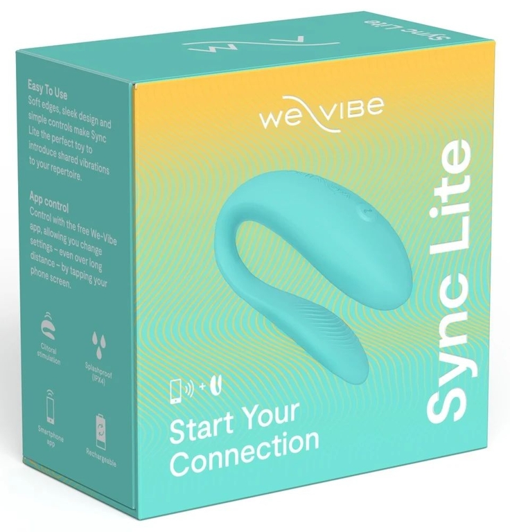 Мятный вибратор для пар We-Vibe Sync Lite