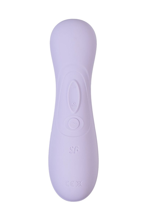 Сиреневый вакуумный стимулятор клитора Satisfyer Pro 2 Generation 3 с управлением через приложение