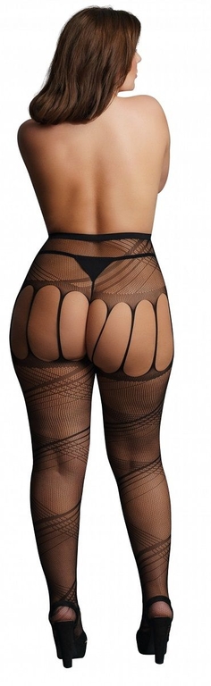 Стрип-панти Crotchless Cut-Out Pantyhose