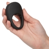 Черное эрекционное виброкольцо Silicone Rechargeable Pleasure Ring