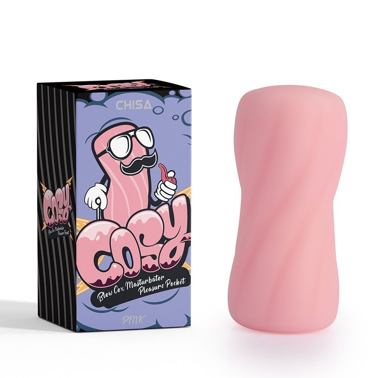 Розовый мастурбатор Blow Cox Masturbator Pleasure Pocket