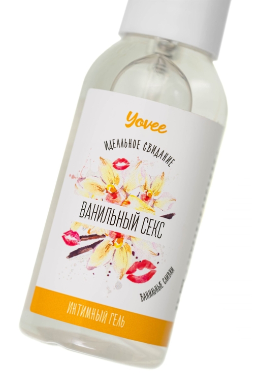 Съедобная гель-смазка Yovee «Ванильный секс» с Д-пантенолом и вкусом ванильных сливок - 50 мл.