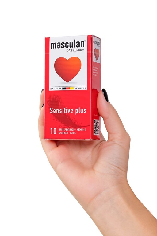 Презервативы Masculan Sensitive plus - 10 шт.