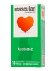 Презервативы анатомической формы Masculan Anatomic - 10 шт.