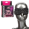 Черная маска на глаза Blackout Eye Mask со стразами