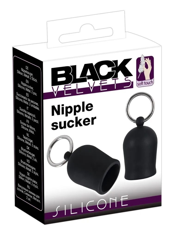 Помпы для сосков Black Velvets Nipple Suckers