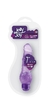 Фиолетовый гелевый вибратор JELLY JOY 7INCH 10 RHYTHMS PURPLE - 17,5 см.