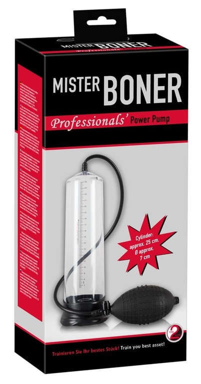 Помпа для пениса Mister Boner Professional