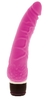 Розовый вибратор-реалистик с венками PURRFECT SILICONE CLASSIC 7.1INCH PINK  - 18 см.