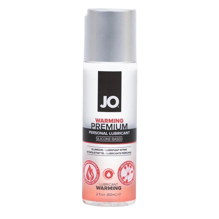 Возбуждающий лубрикант на силиконовой основе JO Personal Premium Lubricant  Warming - 60 мл.